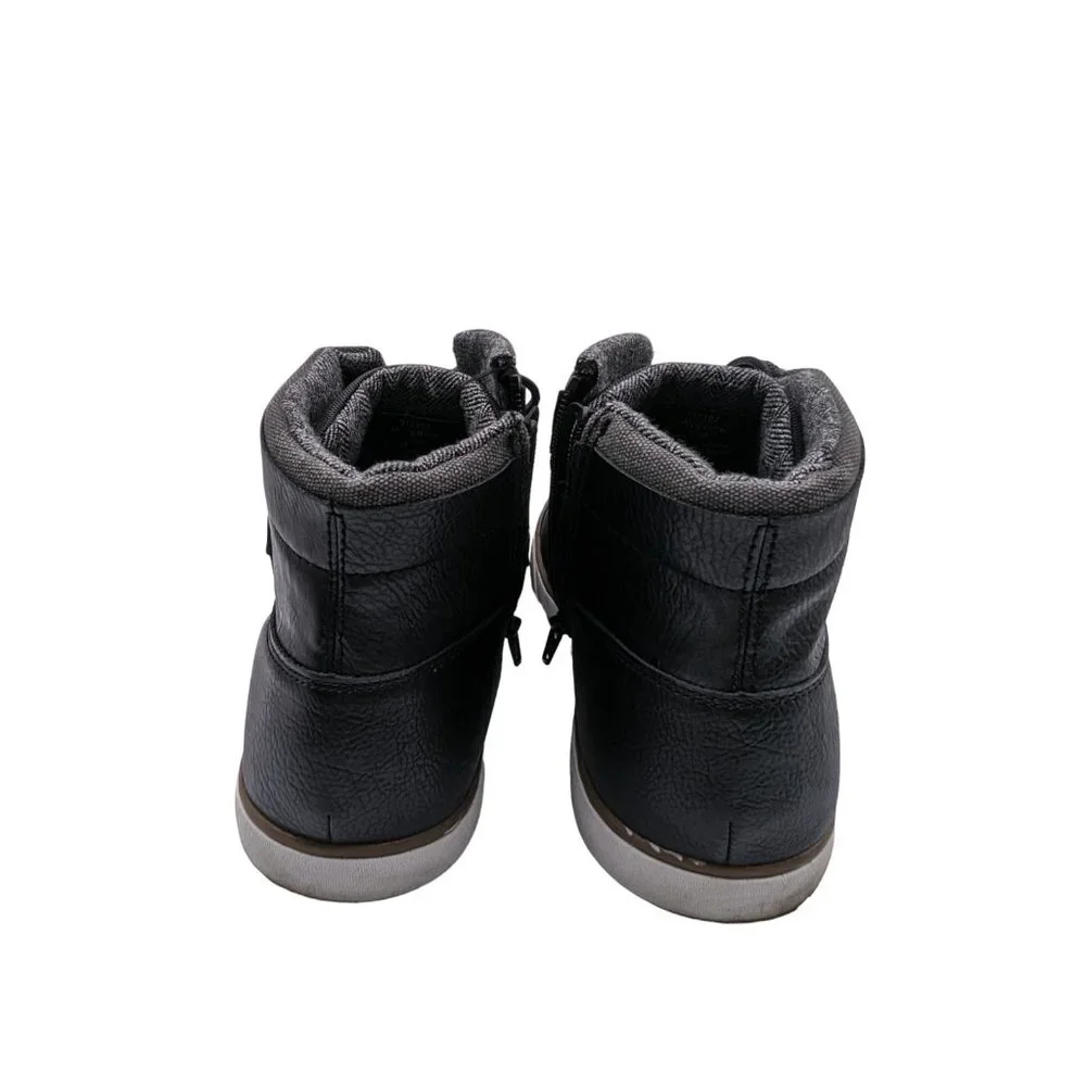 Day Five Mens Black Lace Up and Zip  /Maverick Chukka Boots shoes Size 12M